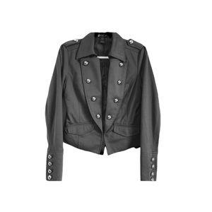 Military Style Olive Khaki Green Jacket